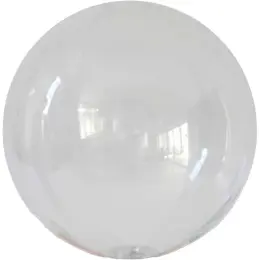 40cm Solid Colour Beach Ball Clear